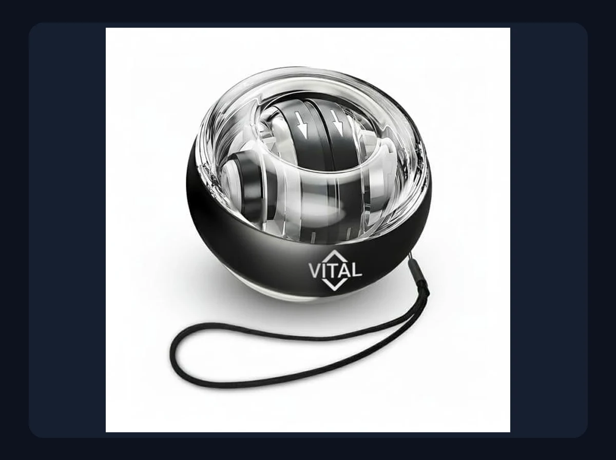 Vital Wrist Ball™ Progressive Gyroscopic Resistance Hand & Wrist Exerciser (2026 Model)